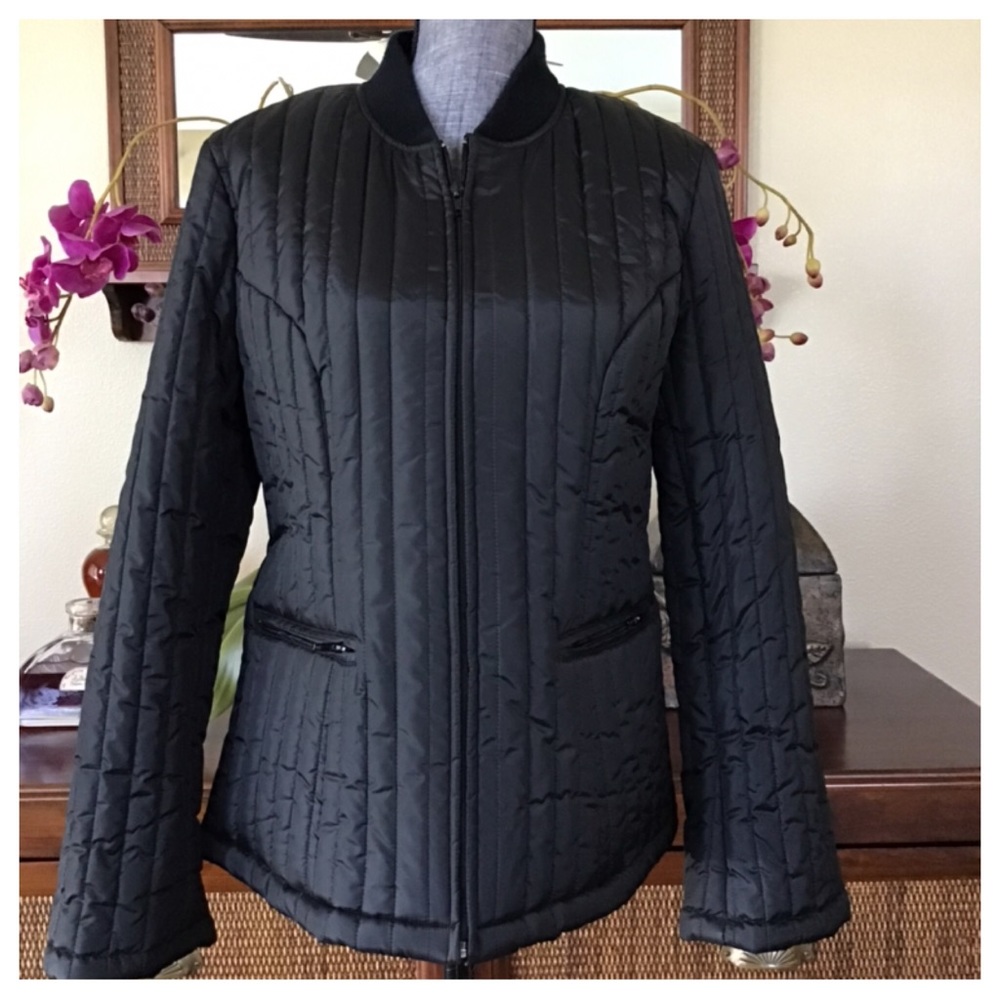 🆕DKNY Black Puffer Jacket.  NWOT. - Picture 2 of 7